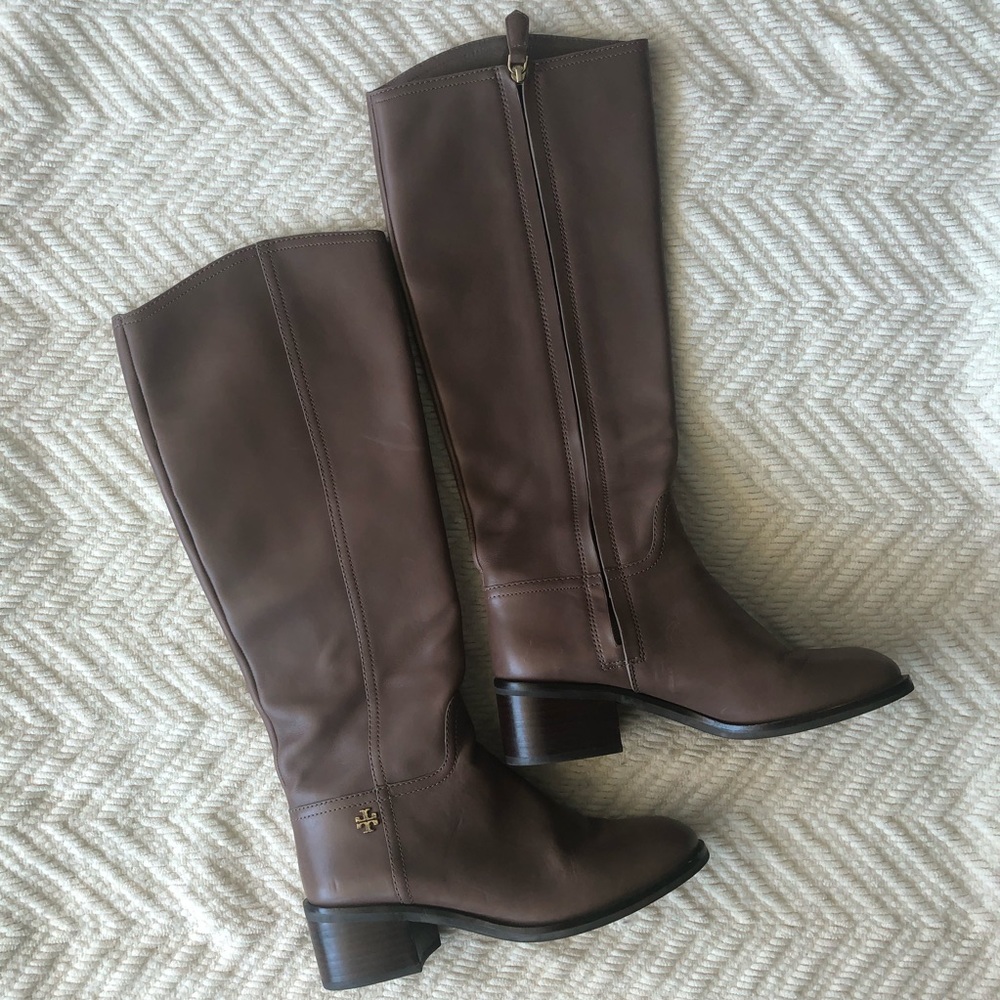 Tory Burch leather boots
